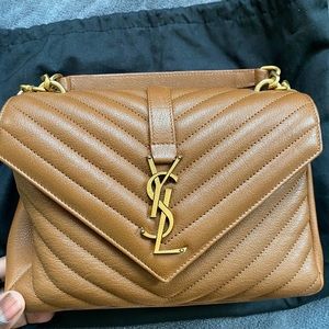 AUTHENTIC YSL COLLEGE CROSSBODY/HANDBAG.